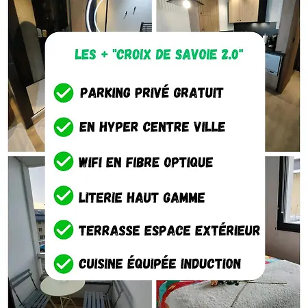 Magnifique 3 Etoiles En Hyper Centre Avec Place Privee Appartement Aix-les-Bains